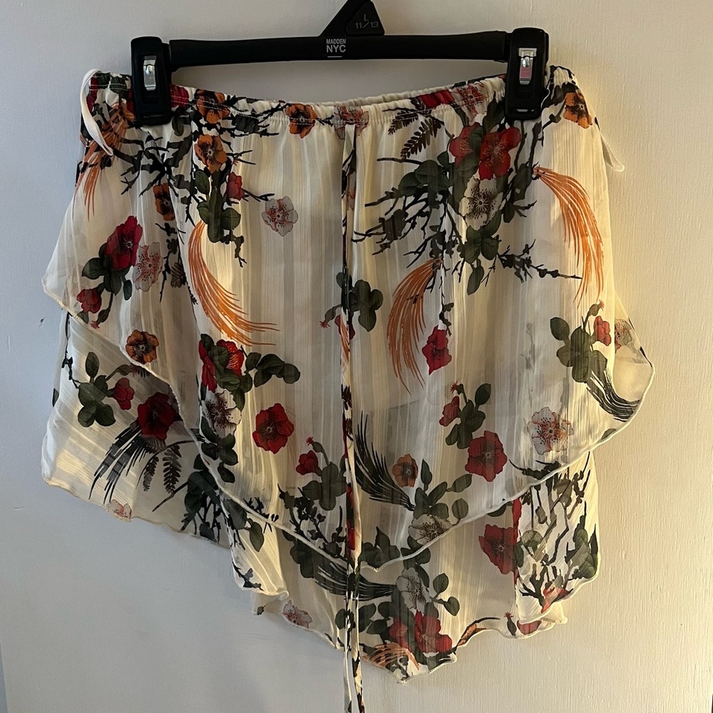 Floral tube top
